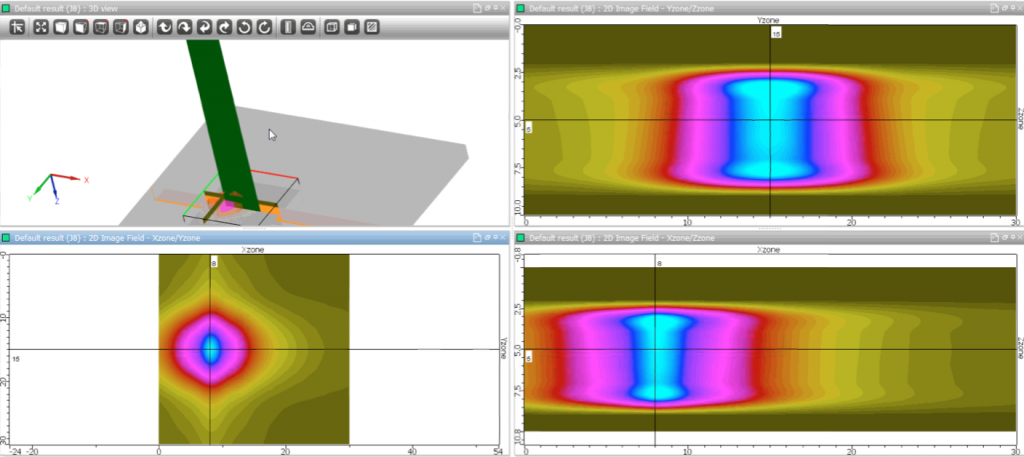 Ultrasonic Beam Simulations